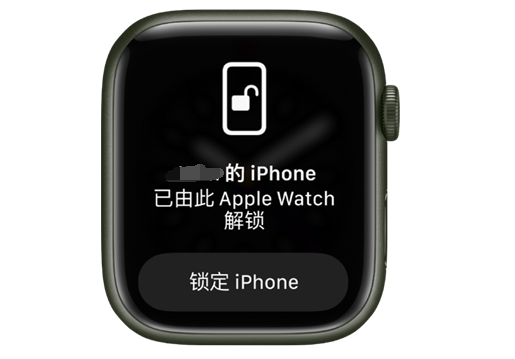 扎囊苹果手机维修分享用 AppleWatch 解锁配备面容 ID 的 iPhone方法 